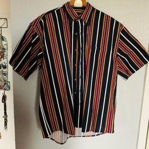 Alexander Martin, short sleeve button down shirt.